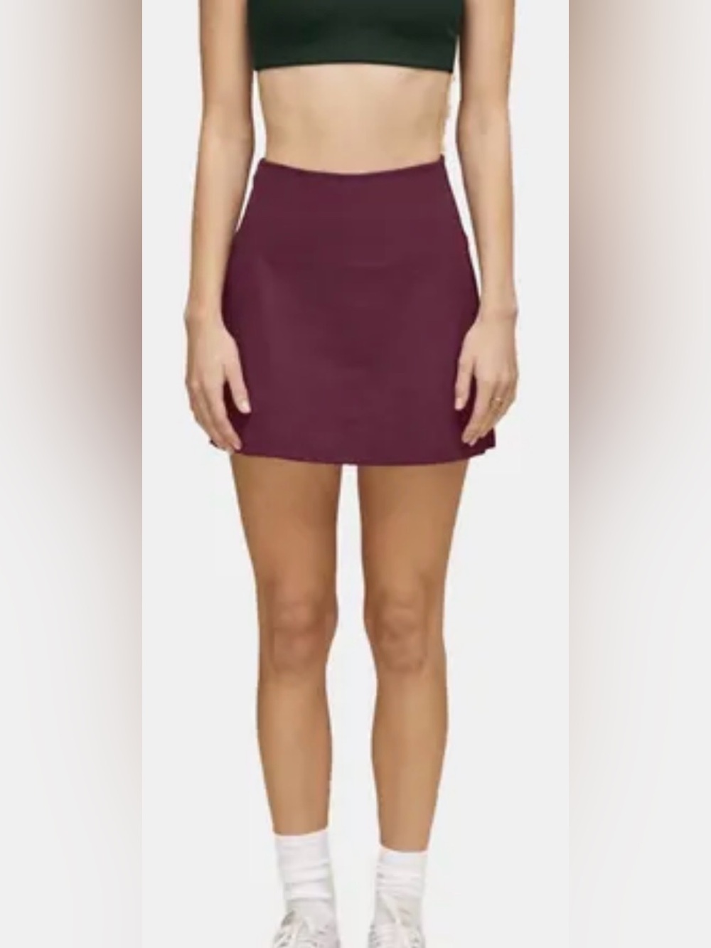 Girlfriend Collective FLOAT Ultralight Skort in Berry